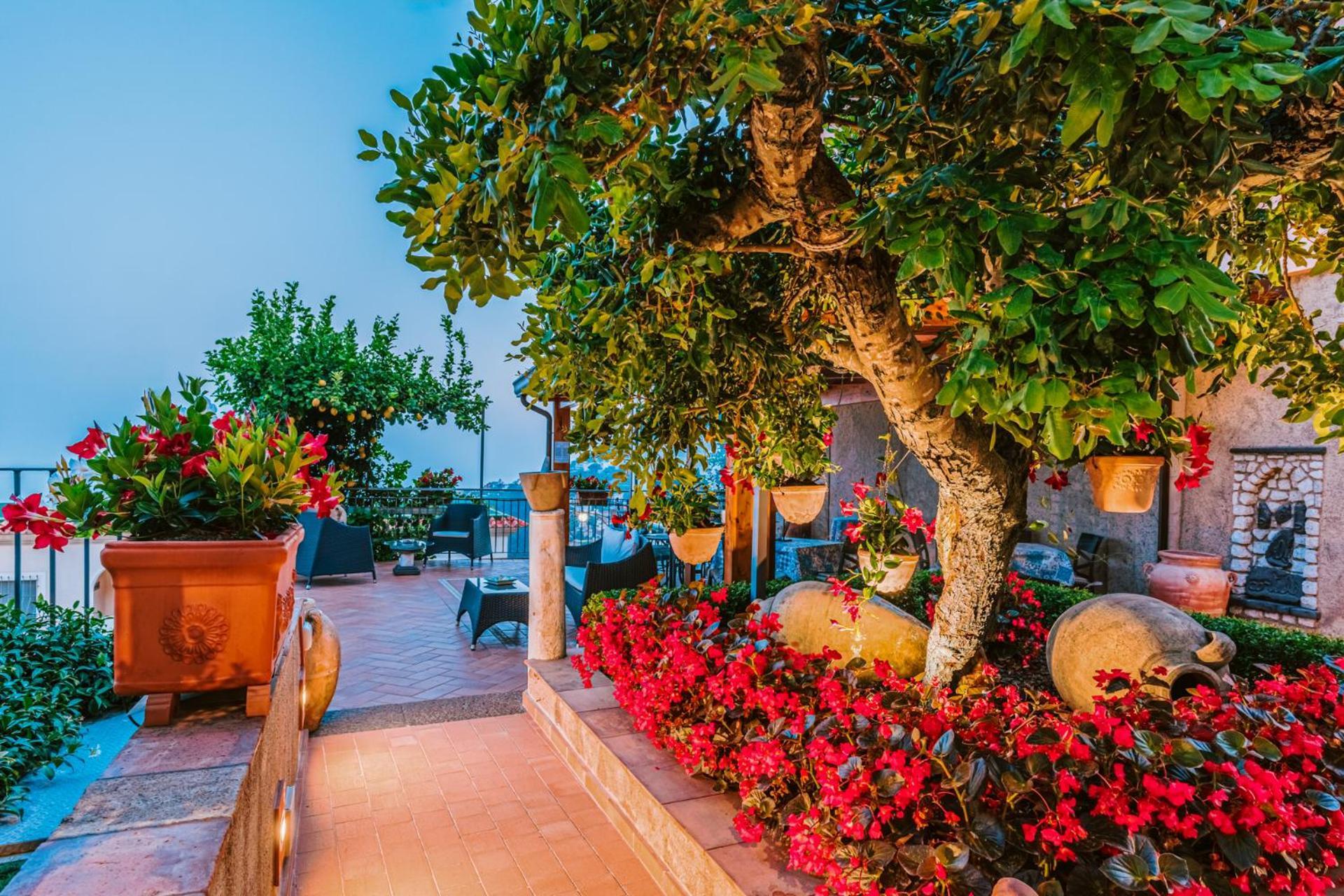 B&B Il Cortile Ravello Bagian luar foto