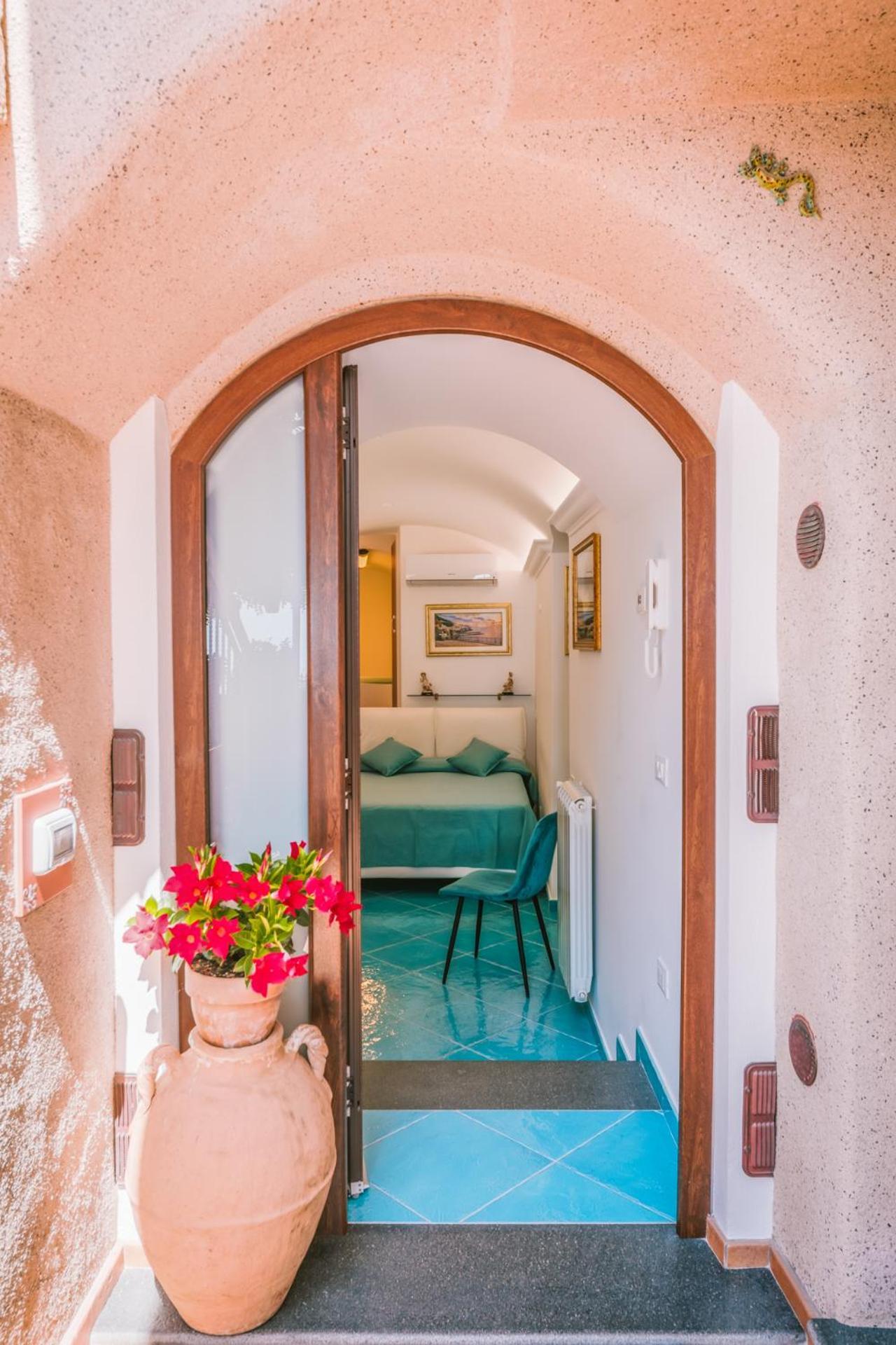 B&B Il Cortile Ravello Bagian luar foto